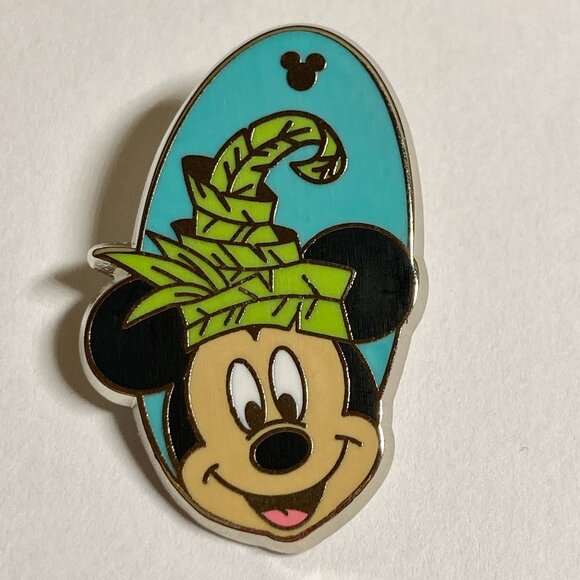 Disney Hidden Mickey Mouse Trading Pin Shanghai Park New 2017 Tropical Pinapple - Picture 3 of 9
